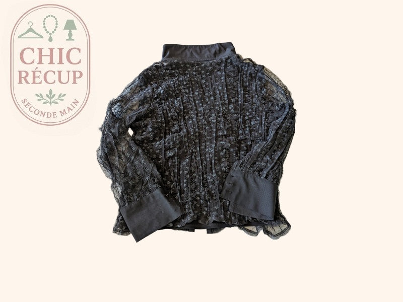 Blouse Garella - S - Noir - Brhal-146