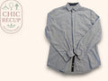 Chemise Unies Celio - M - Bleu Clair - Ayzan-89