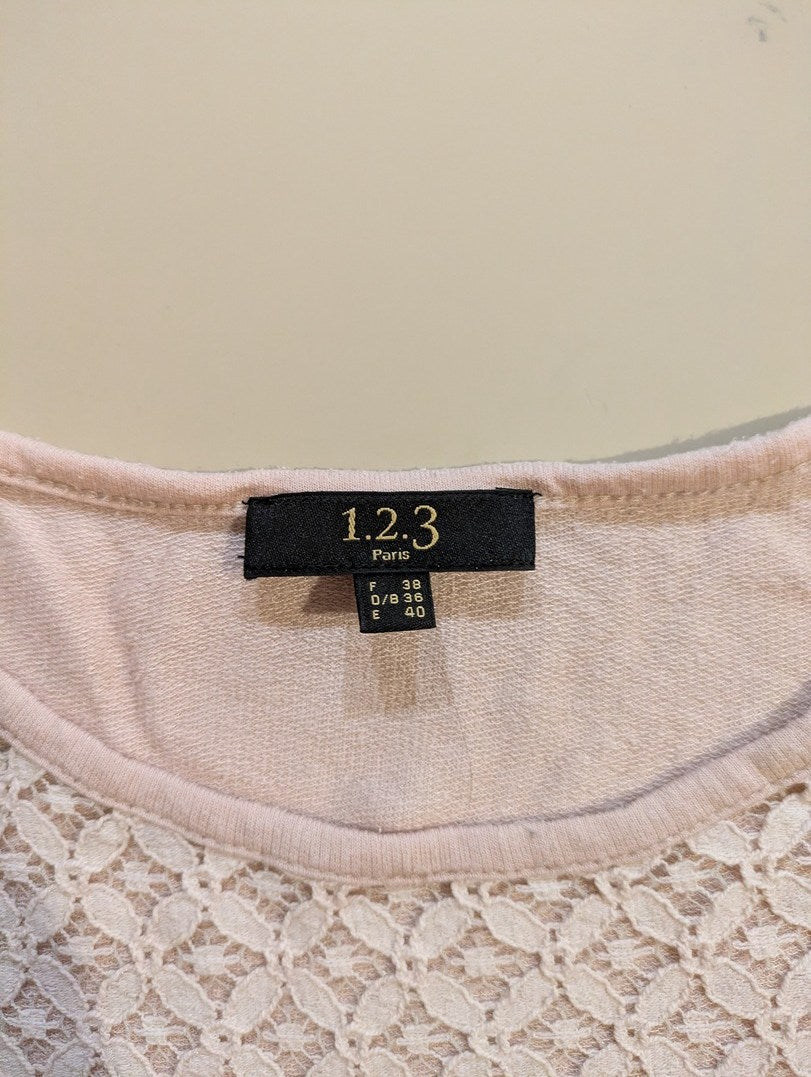 Blouse Maison 123 - M - Rose - Casor-18
