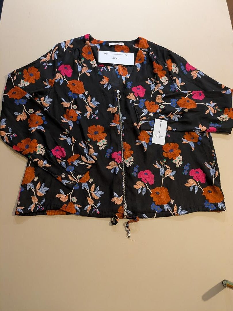 Blouse Camaïeu - L - Multicolore - Brhal-123