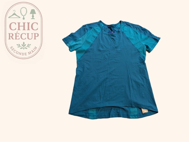 T-shirt Schiesser - Xxl - Turquoise - Labag-177