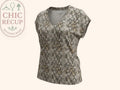 Blouse Camaïeu - M - Beige - Qubur-98