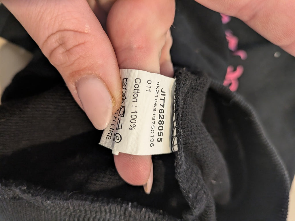Sweat À Capuche Shein - 8 Ans - Noir - Audeb-02