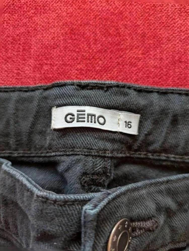 Jeans Slim Gémo - 16 ans / 176 cm - Noir - Luvio-16