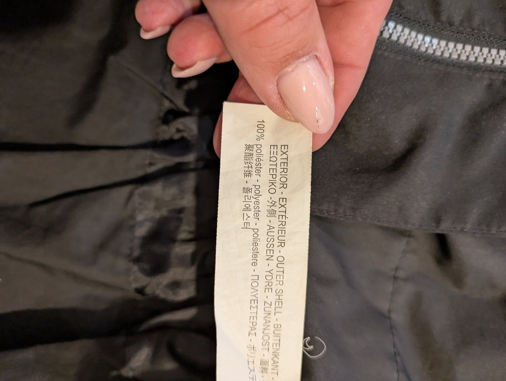 Veste Coupe-vent Zara Basic - Xs - Noir - Amfat-36