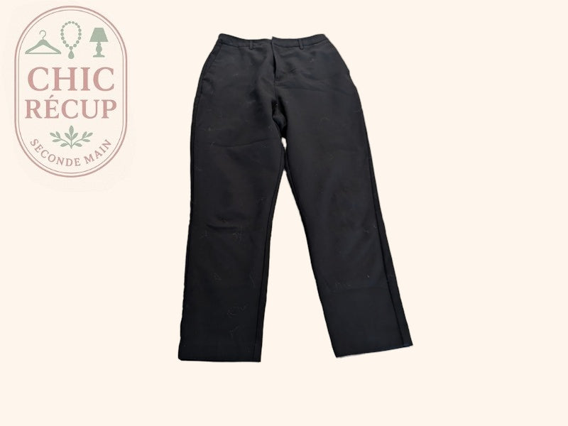 Pantalon Ajusté Kiabi - 40 - Noir - Evvio-15