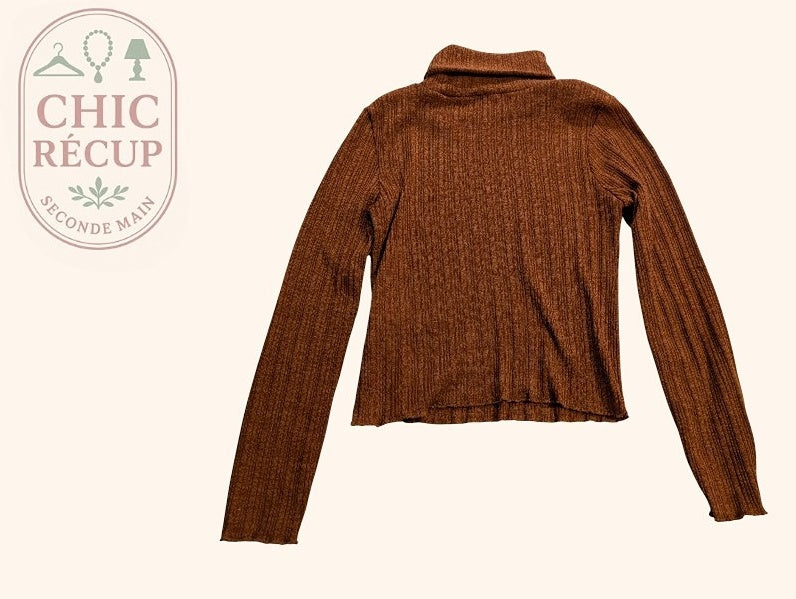 Pull-overs & Sweat-shirt Jennifer - S - Marron - Lépas-7