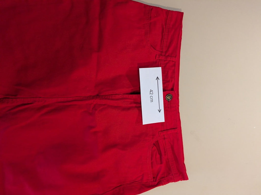 Jupe Tissaia Basics - 40 - Rouge