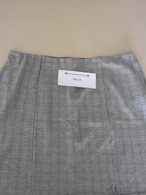 Jupe courte Kiabi - Xl - Gris - Carreaux