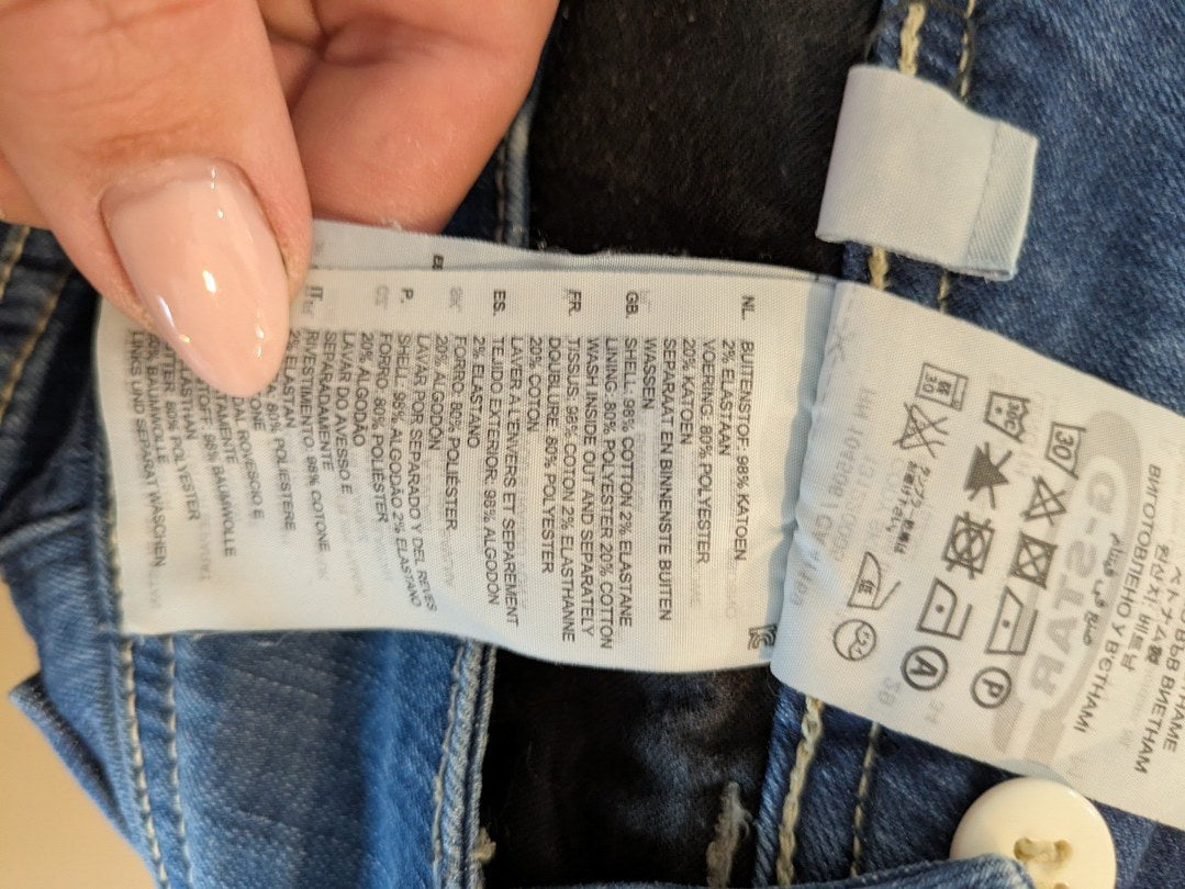 Jeans Skinny G-star Raw - Bleu - Anbou-29