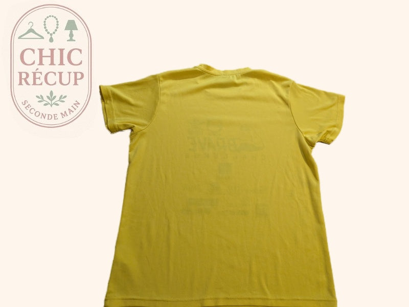 T-shirt de sport Roly - S - Jaune - Brave Challenge