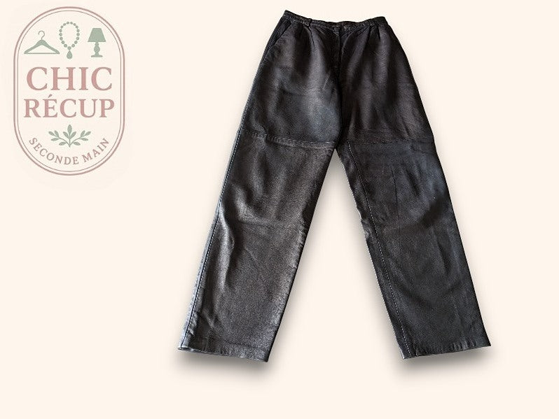 Pantalon Ajuste Jacqueline - 44 - Noir - Brhal-80