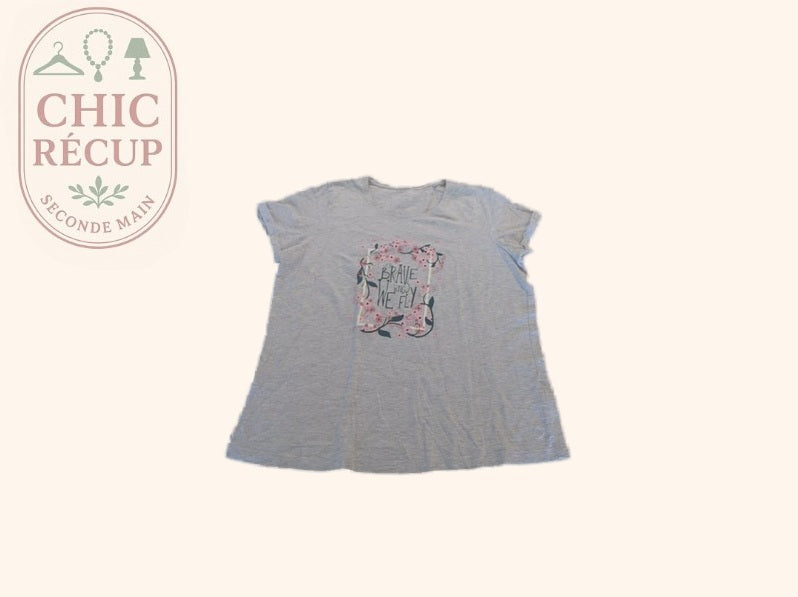 Pyjama - Esmara - Xl - Rose - Ensemble t-shirt et short