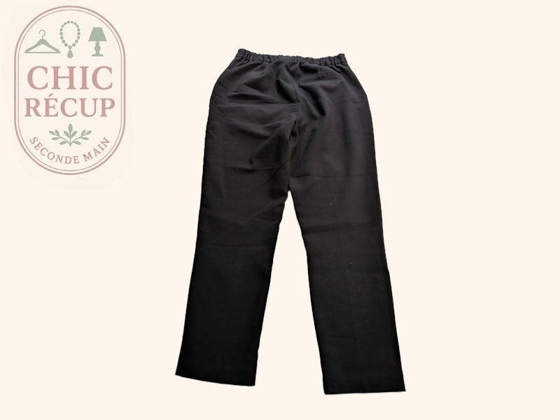Pantalon Ajusté Kiabi - 40 - Noir - Evvio-85