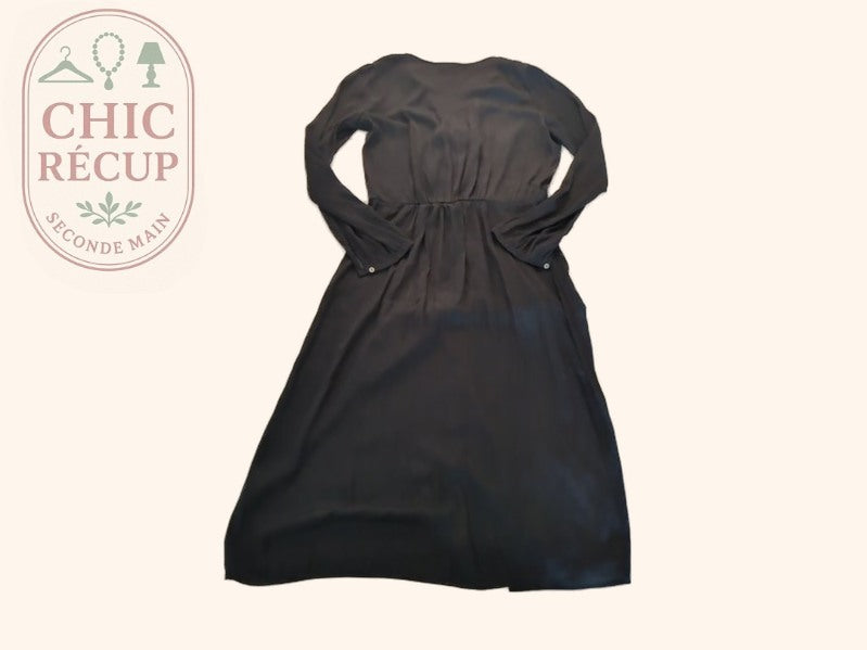 Robe - Ba&sh - 34 - Noir - Sthas-16