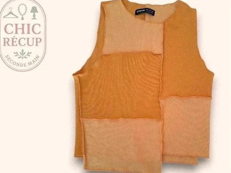 Hauts & T-shirt Shein - S - Moutarde - Lerom-30