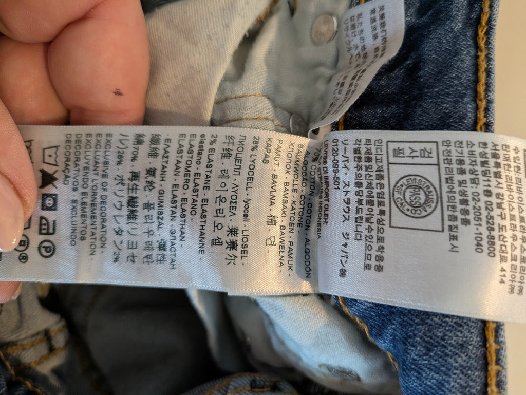 Jean slim Levi's - 40 - Bleu - 511