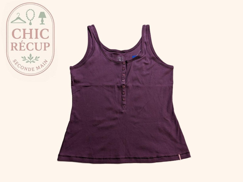 Débardeur Schiesser - Xxl/44 - Violet - Labag-190