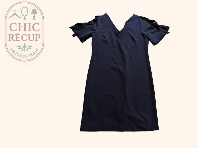 Robe Casual Promod - T40 - Marine - Mache-17