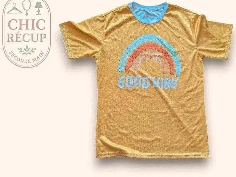 T-shirts Uni - M - Jaune - Luvio-30