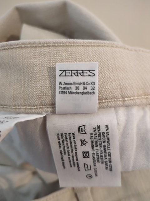 Pantalon Droit - Zerres - Fr 40 - Crème - Macar-15