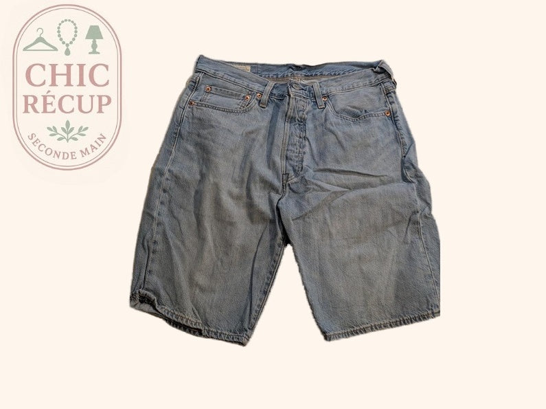 Short en jean Levi's - 42 - Bleu clair - 501