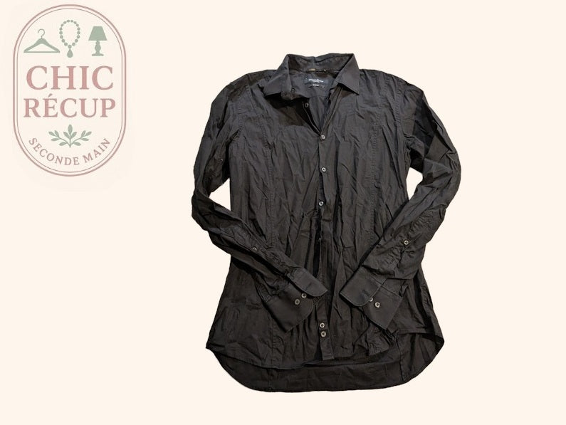 Chemise Guess by Marciano - M - Noire - Slim Fit