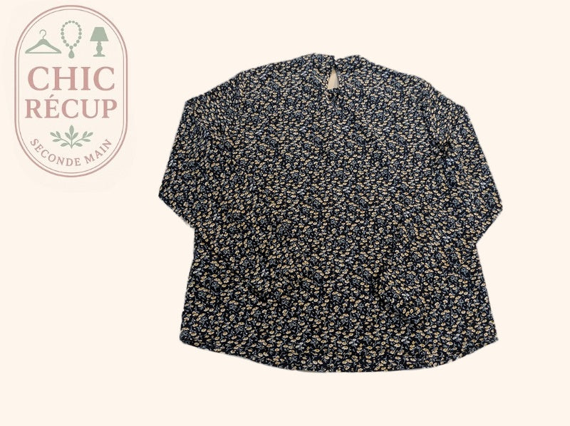Blouse Only - 38 - Marine - Imprimé Floral