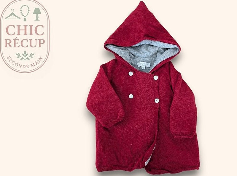 Trench Buissonnière - 6-9 Mois / 68 Cm - Bordeaux - Erbul-38