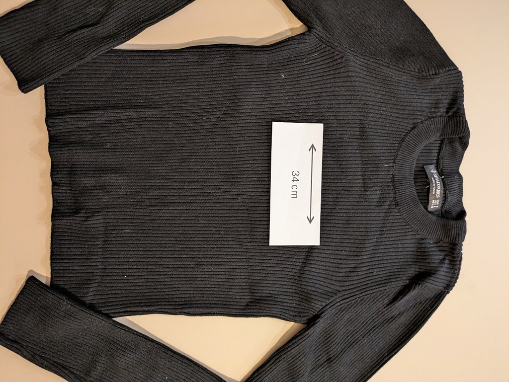 Autre Sweat Stradivarius - S - Noir - Mache-05