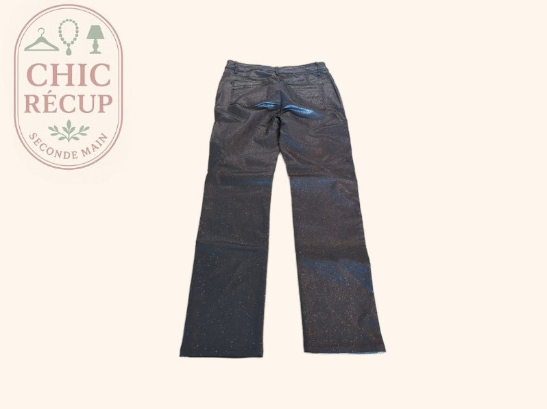 Pantalon Droit - Armand Thiery - Fr 42 - Noir - Sasch-04