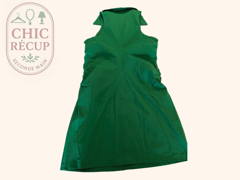Robe Mng - Xxl - Vert - Sans manches drapée