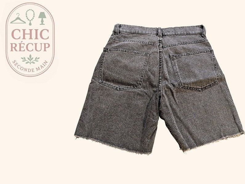Short Zara - S - Gris - Shbad-29