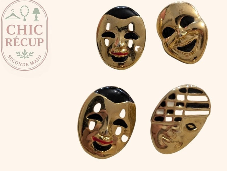 Broche Fantasie - Doré - Brhal-56