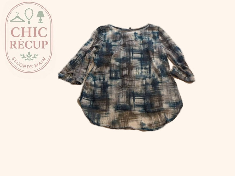 Blouse - Street One - Eu 40 - Bleu - Qubur-155