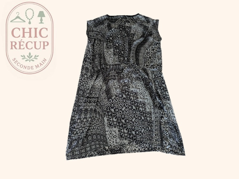 Robe Happy D. by Damart - M - Noir - Motifs