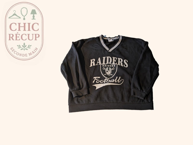 Pull Col V Nfl - M - Noir - Lubel-36