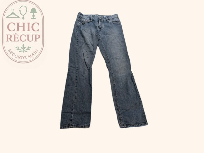 Jeans Coupe Droite Complices - M - Bleu - Elrio-12