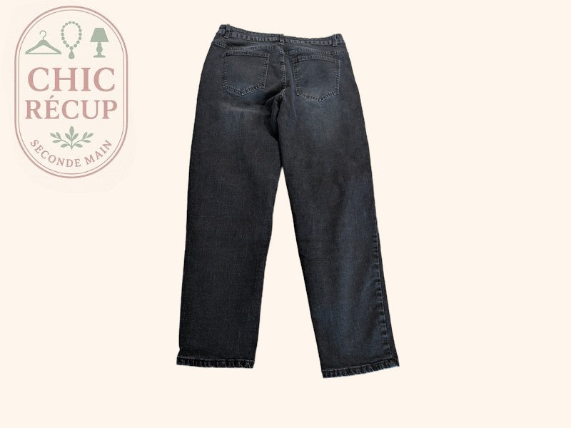 Jeans Coupe Droite Manfinity - L - Noir - Audeb-42