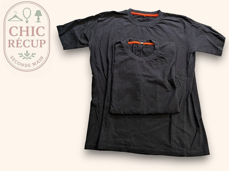 T-shirts Uni Singer - S - Noir - Magil-4