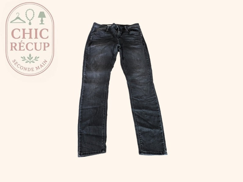 Jean slim Street One - 44 - Noir - York