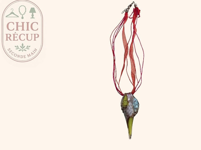 Collier Fantaisie - Rouge - Brhal-57