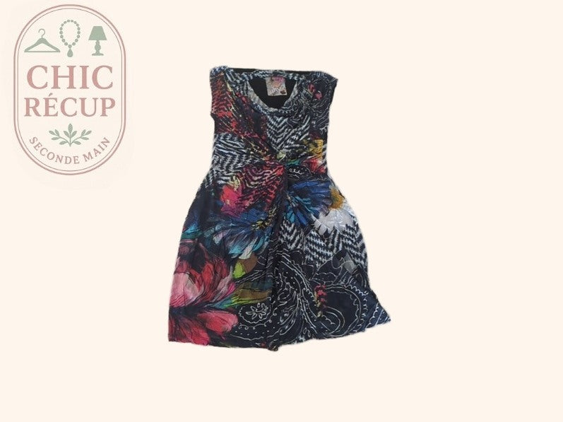 Robe Casual - Desigual - Xl - Noir - Elmai-07