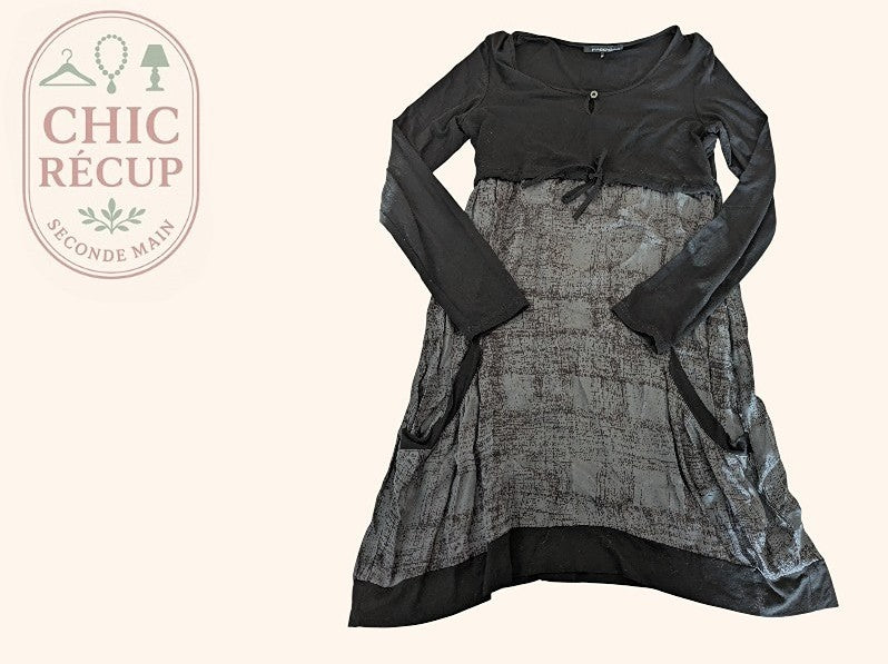 Robe Longue Mado Et Les Autres - 44 - Noir - Myfed-50