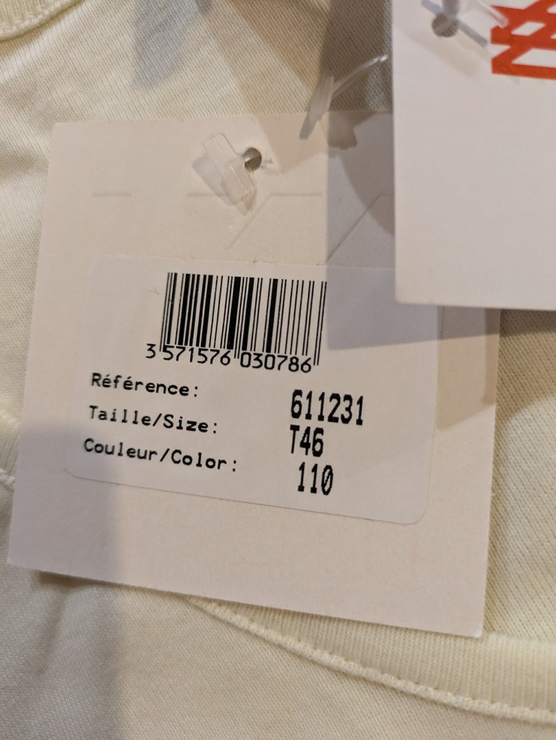 Blouse Manches Longue Dorotennis - 46 - Crème - Labag-179