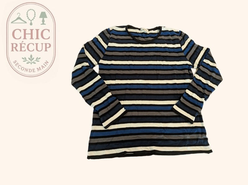 Blouse Manches Longues Weill - Xl - Bleu - Labag-150