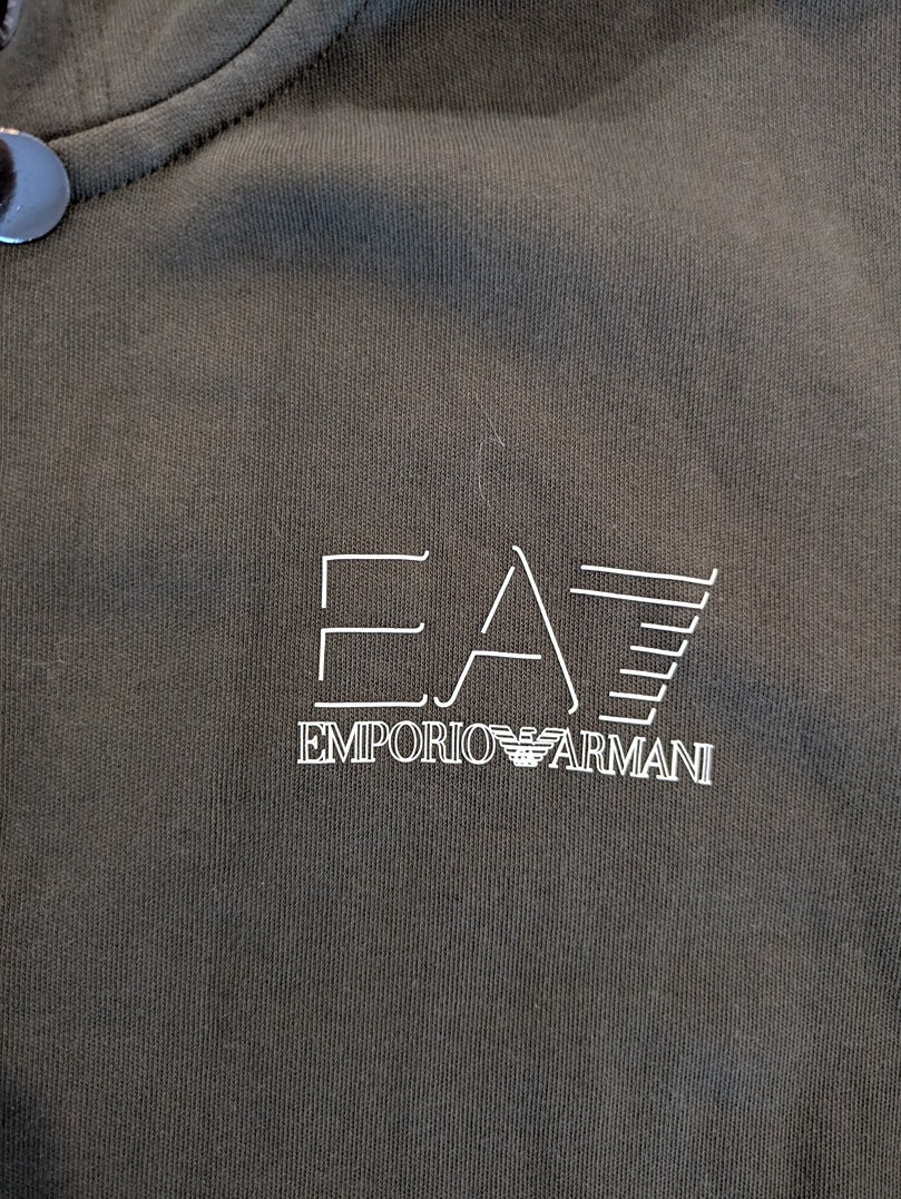 Pull Et Pull À Capuche Emporio Armani - S - Kaki - Thgen-11