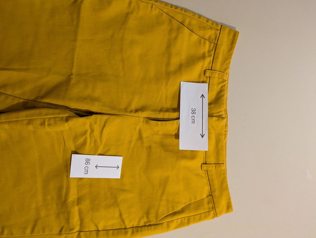 Jeans Droit Cache Cache - 38 - Moutarde - Mache-14