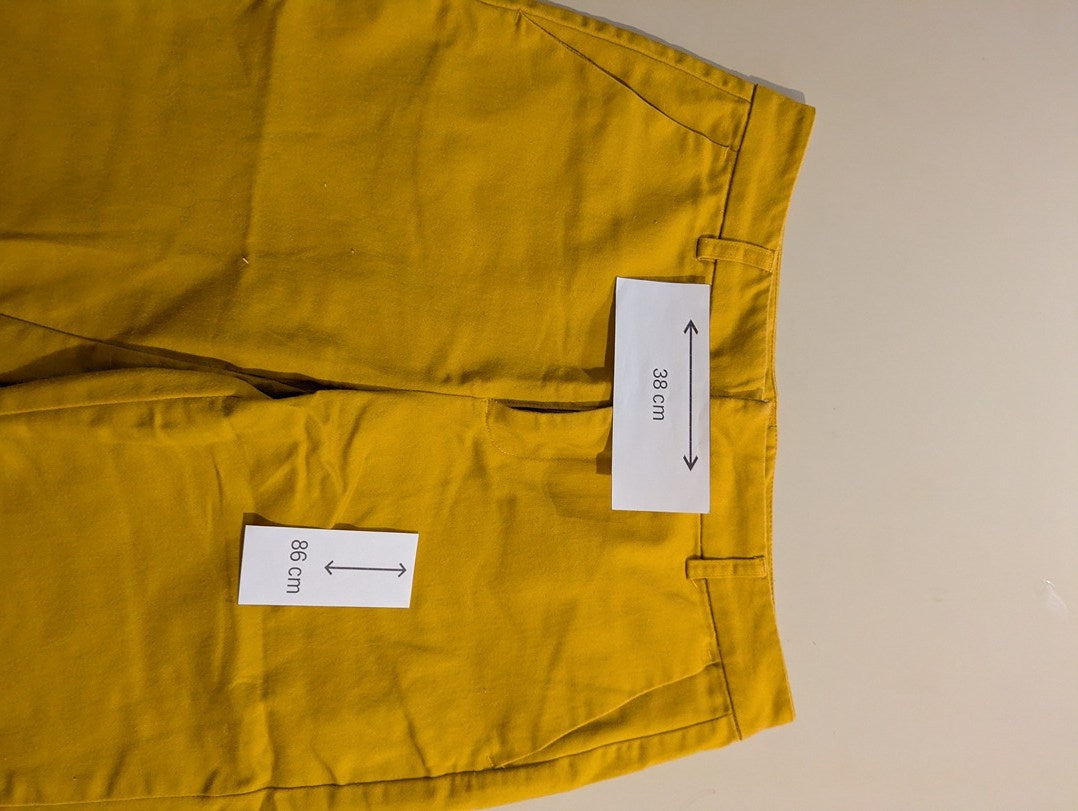 Jeans Droit Cache Cache - 38 - Moutarde - Mache-14