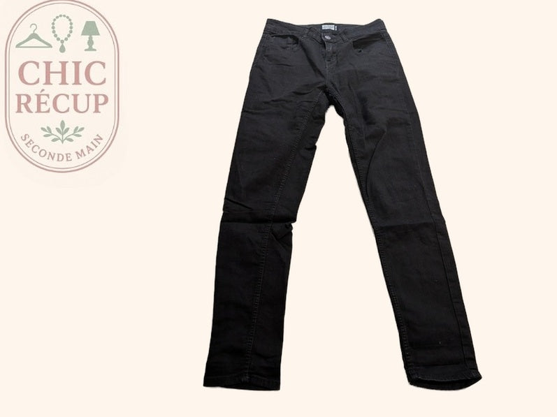 Jeans Droit Kiabi - 36 - Noir - Mache-25